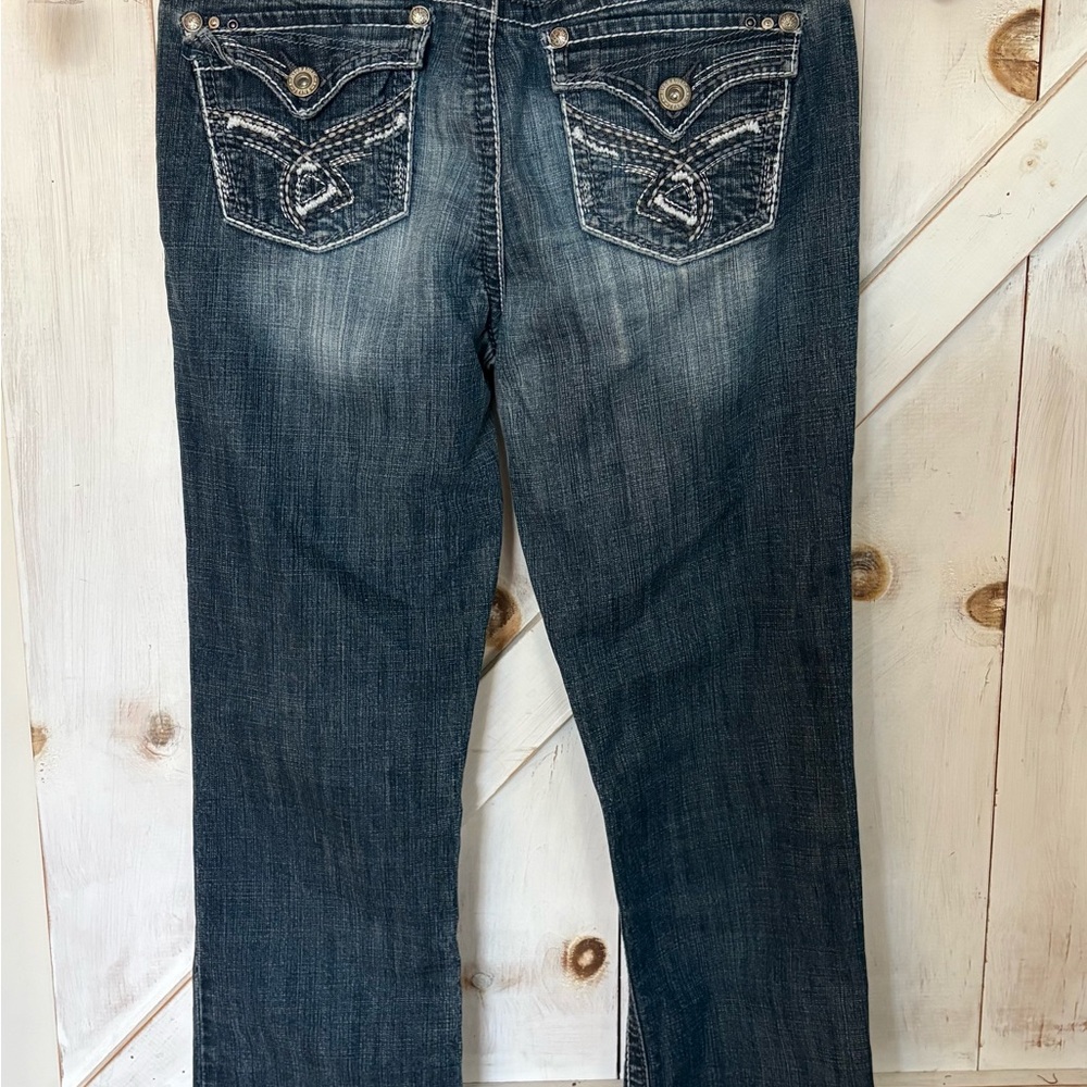 Hydraulic Dark Blue Denim Pants - Picture 2 of 3